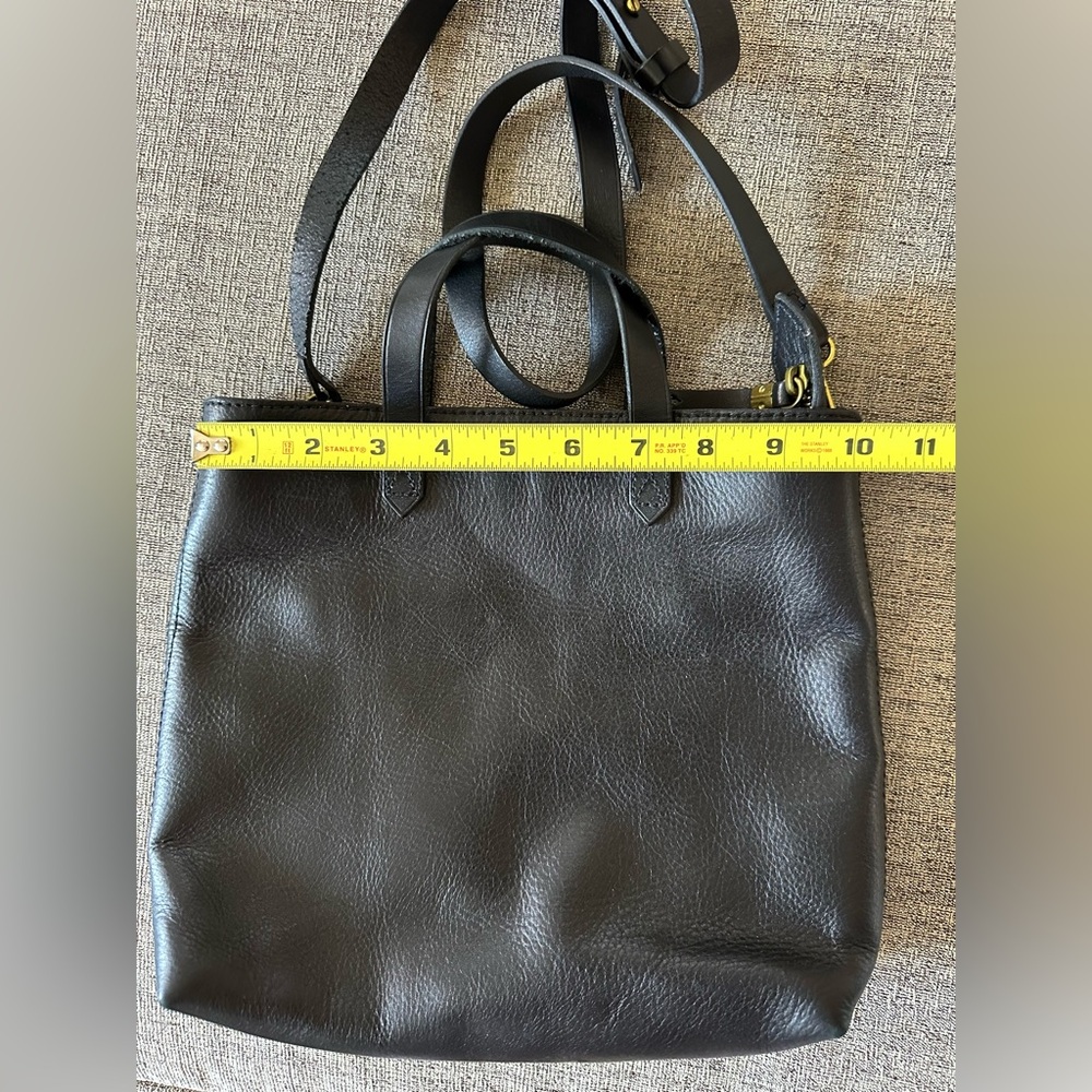 VGUC Madewell black zip-top transport crossbody bag - Picture 9 of 14